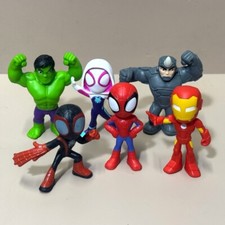 Lotto 6 pezzi 2,5'' Spider-man