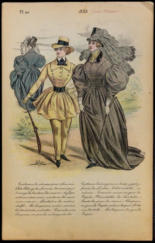 1900ca moda 1835 abito - moda,