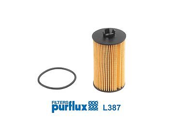 Purflux l387 filtro olio - l387,