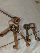 CHIAVE ANTICA LOTTO DI 6 EPOCA  SANE