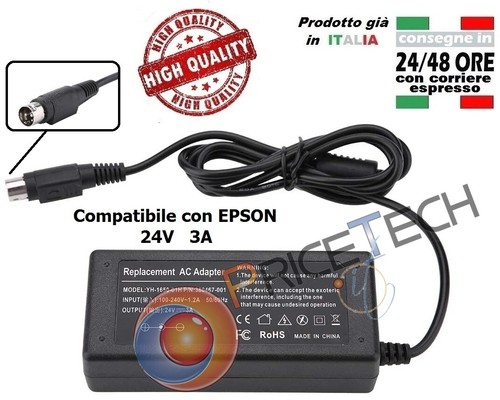 Alimentatore compatibile 24v - alimentatore,