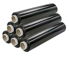 6 BOBINE FILM ESTENSIBILE NERO