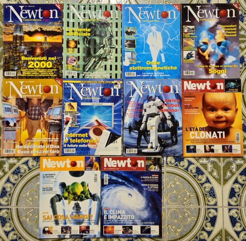 Lotto riviste newton - n.,