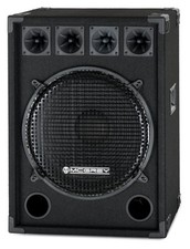 Super Party/DJ-Box 800Watt Box 2 Vie con Subwoofer 15" Cassa in Legno Stabile