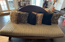 Divano etnico con 2 poltrone in bambu