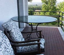 Tavolo in ferro battuto e