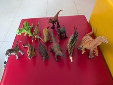 set dinosauri giocattolo animali