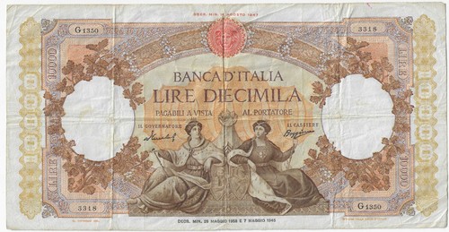 000 lire regine del mare - 10.000,