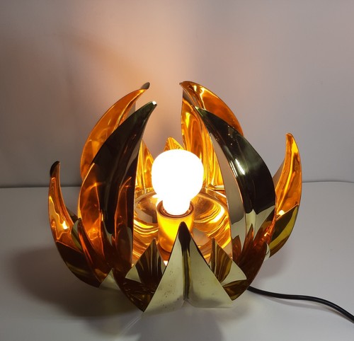 Lampada tavolo ottone design - lampada,