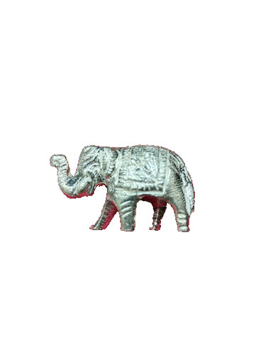 Elefante argento massiccio - elefante,