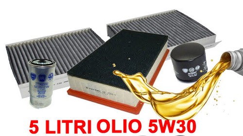 Kit filtri tagliando olio - filtri,