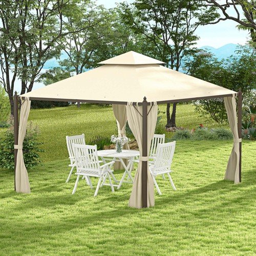 Gazebo double tier 10ft - gazebo, 10ft×12ft