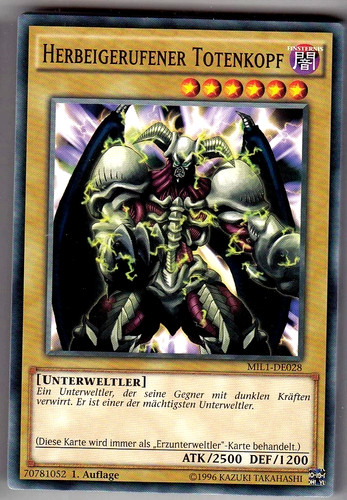 Herbeigerufener totenkopf - herbeigerufener,