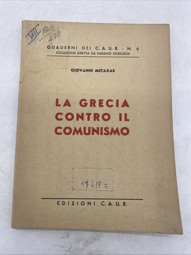 Giovanni metaxas la - -, grecia