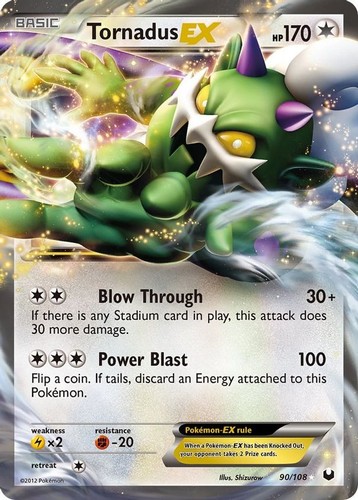 Tornadus 108 pokemon - tornadus, 90/108