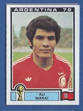 FIGURINA CALCIATORI PANINI ARGENTINA 78 - RECUPERO N.167 MANAI - TUNISIE