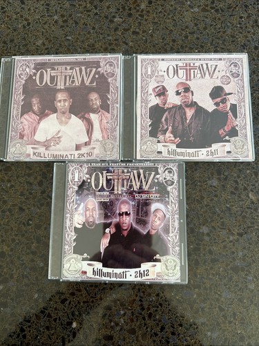 2pac outlawz killuminati 3cd - outlawz,