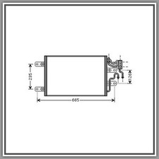 Condensatore Opel Meriva-(Anno