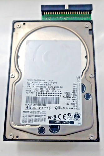 Hard disk fujitsu maj3182mp - fujitsu,