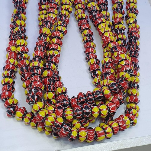 Collana perle vetro - di,