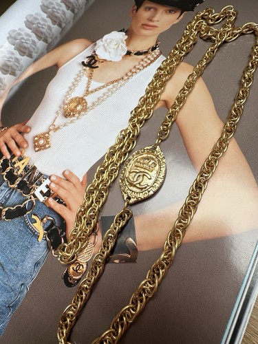 Collana vintage chanel collie - chanel,