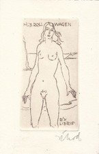 Exlibris Ex Acquaforte Rudolf
