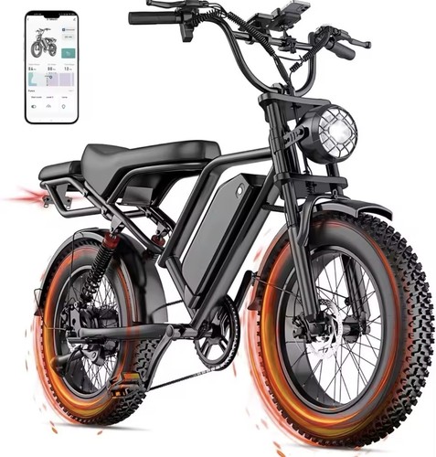 Bici elettrica fat bike - fat,
