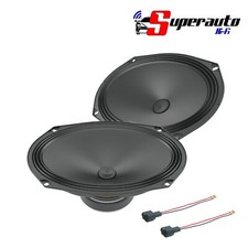 AUDISON AP 690 Coppia Woofer fit JEEP RENEGADE 6"x9" Casse Auto Front Rear