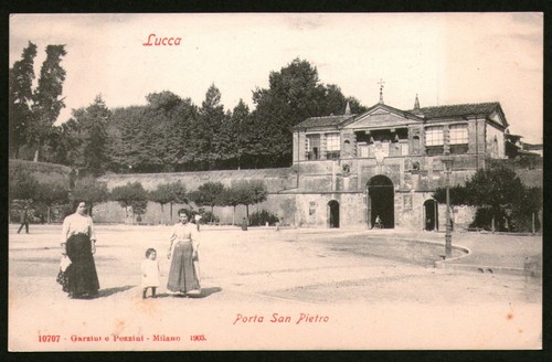 Lucca porta san pietro - porta,