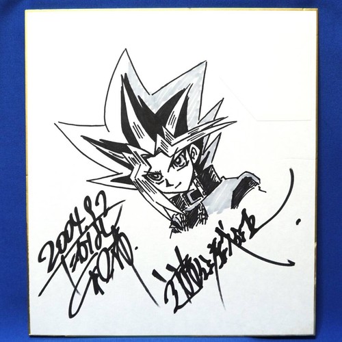 Tavola shikishi firmata kazuki - tavola,
