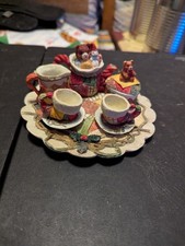 Mini set tè patchwork con - set,