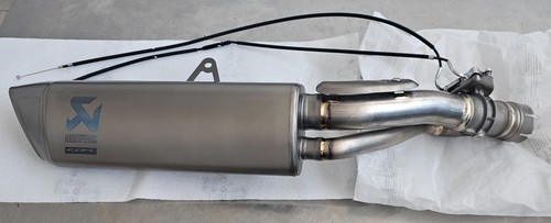 Scarico originale akrapovic - scarico,