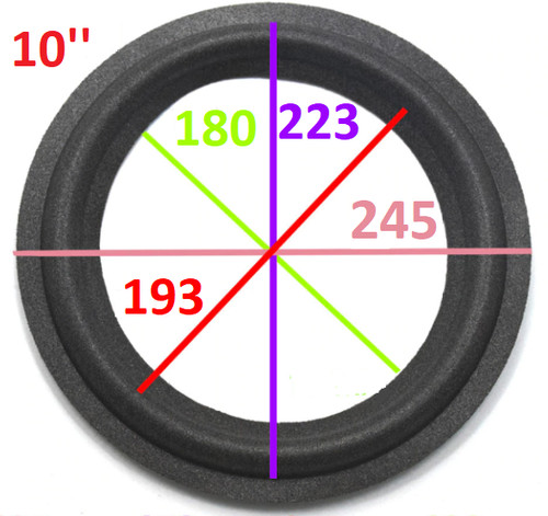 Bordo riparazione woofer 25 - bordo, di