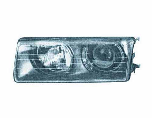 Vetro faro sinistro per - per, bmw