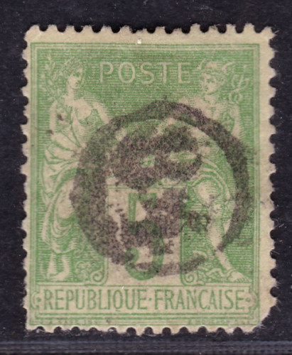 Timbre france sage - france, n°