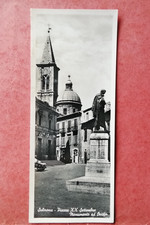 cartolina Sulmona piazza XX Settembre monumento ad Ovidio d