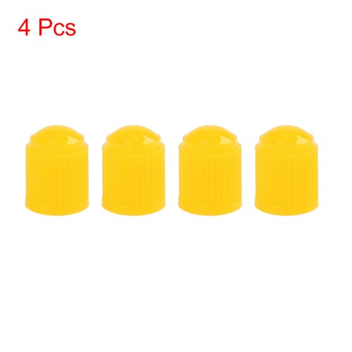 4pz tappo stelo valvola - tappo, giallo