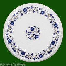 12 " Marmo Tavolo Rotondo Top