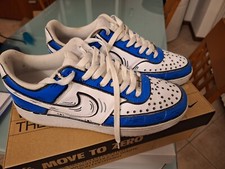 Scarpe Nike Court Vision Comics Blue & White