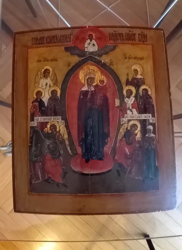 Antica icona russa originale - icona,