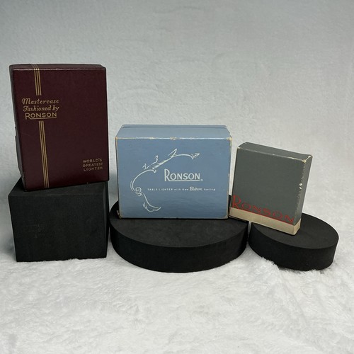Ronson boxes - ronson,
