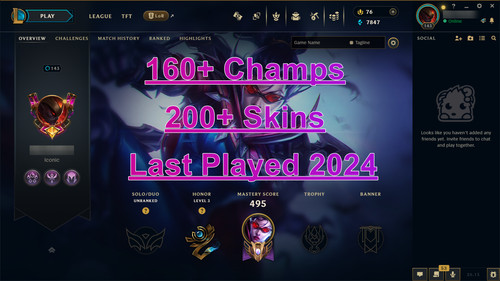 League legends account - account, euw