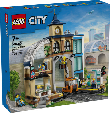 Lego 60469 stazione centrale - lego,