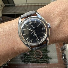 Orologio Uomo Eterna Matic KonTiki Vintage Acciaio 37mm Automatico Marchio Oro