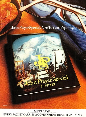 1976 advert for jps - for, john
