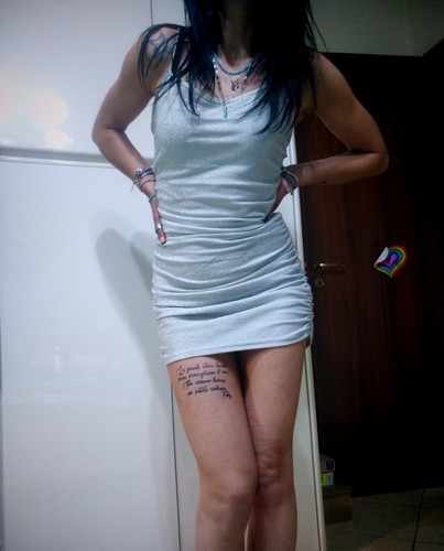 Vestito abito donna corto - abito,