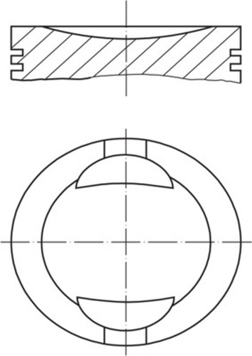 Pistone mahle 009 - mahle, 02