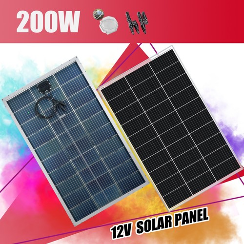 200w 12v monocristallino - 200w,