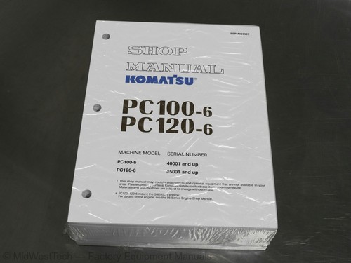 Komatsu pc100 pc120 6 - komatsu, pc100-6,