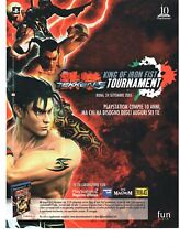 TEKKEN 5 King of the Iron Fist Pubblicità Italian Magazine Advertising 28x21 cm
